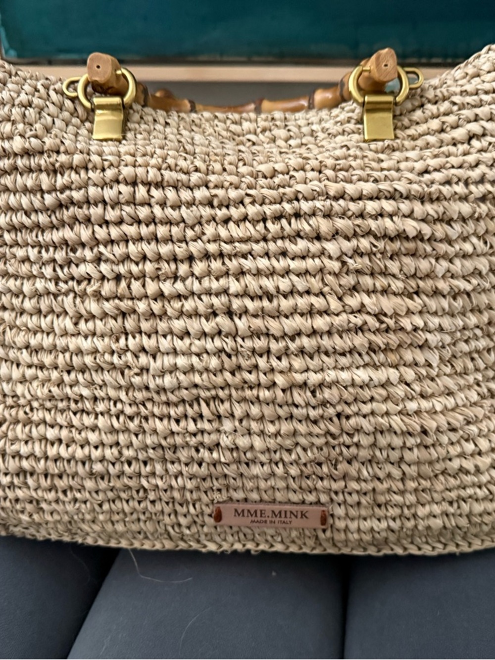 NWT Mme Mink Astrud Tote - Picture 2 of 7
